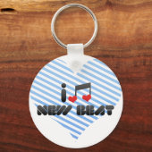 Porte-clés I Love New Beat (Recto)