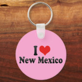 Porte-clés I Love  New Mexico (Recto)