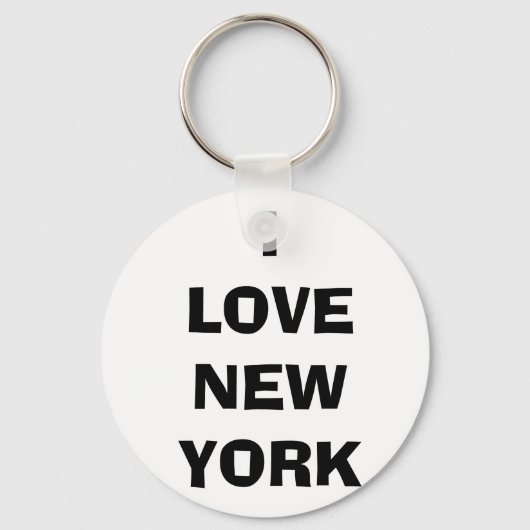 PORTE-CLÉS I LOVE NEW YORK (Recto)
