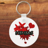 Porte-clés I Love Ninjas Porte - clé (Recto)