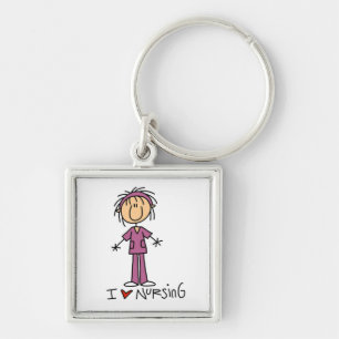 Porte-clés I Love Nursing T-shirts and Gifts