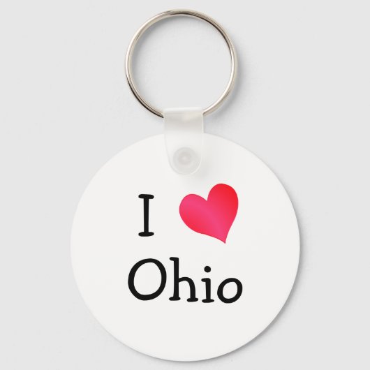 Porte-clés I Love Ohio (Recto)