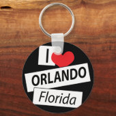 Porte-clés I Love Orlando Florida (Recto)