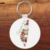 Porte-clés I Love Palestine Ma patrie Carte palestinienne (Recto)