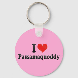 Porte-clés I Love Passamaquoddy