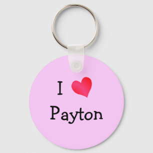 Porte-clés I Love Payton