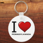 PORTE-CLÉS I LOVE PENNSYLVANIA (Recto)