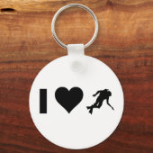 Porte-clés I Love Plongée sous-marine (Recto)