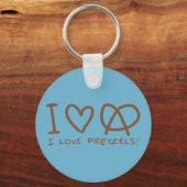 Porte-clés I Love Pretzels (Recto)