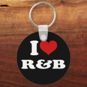 Porte-clés I Love R&B (Recto)
