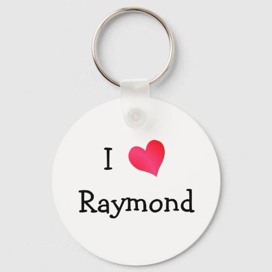 Porte-clés I Love Raymond (Recto)