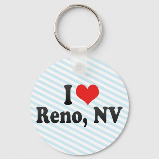 Porte-clés I Love Reno, NV (Recto)