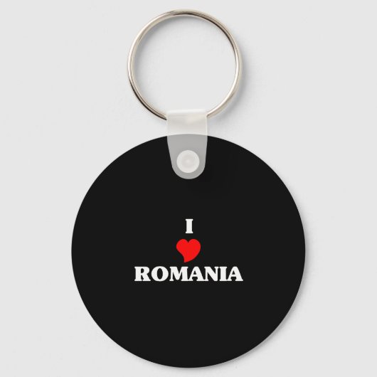 Porte-clés I Love romania (Recto)