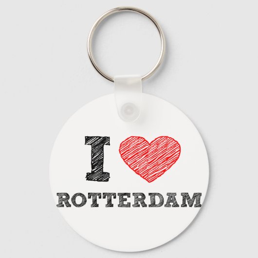 Porte-clés I-love-Rotterdam (Recto)