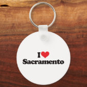 Porte-clés I Love Sacramento (Recto)