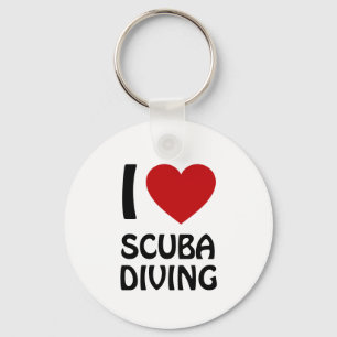 Porte-clés I Love Scuba Diving
