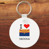 Porte-clés I Love SEDONA Arizona (Recto)