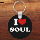 Porte-clés I Love Soul (Recto)
