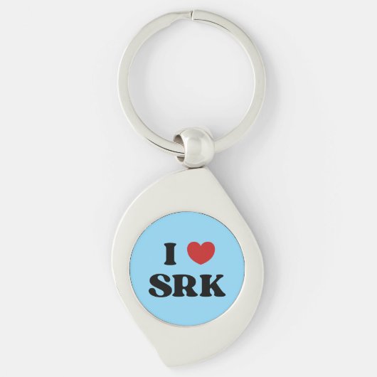 Porte-clés I Love SRK - I Love Shahrukh Khan (Devant)