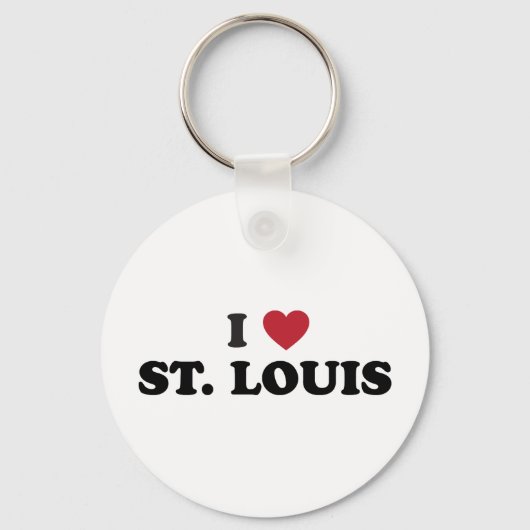 Porte-clés I Love St. Louis Missouri (Recto)