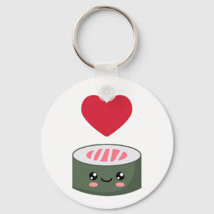 Porte-clés I love Sushi