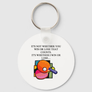 Porte-clés i love table tennis