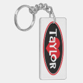 Porte-clés I Love Taylor (Devant gauche)