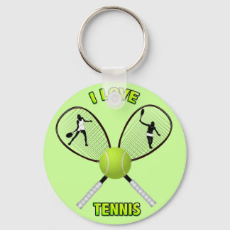 PORTE-CLÉS I LOVE TENNIS