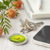 Porte-clés I Love Tennis porte - clé (Côté)