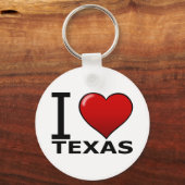 PORTE-CLÉS I LOVE TEXAS (Recto)