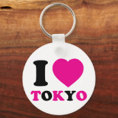 Porte-clés I Love Tokyo (Recto)