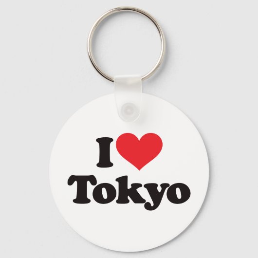 Porte-clés I Love Tokyo (Recto)