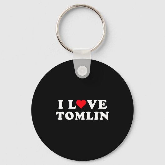 Porte-clés I Love Tomlin Matching Girlfriend & Boyfriend (Recto)