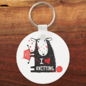 Porte-clés I Love Tricot Porte - clé (Recto)