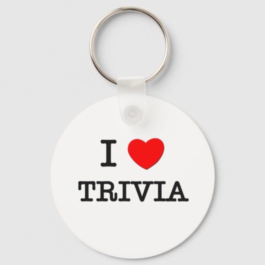 Porte-clés I Love Trivia (Recto)