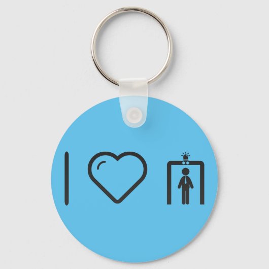 Porte-clés I Love TSA (Recto)