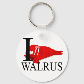 Porte-clés I Love Walrus Porte - clés