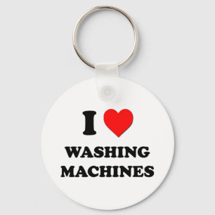Porte-clés I love Washing Machines