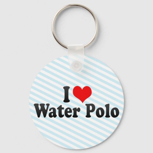 Porte-clés I Love Water Polo (Recto)