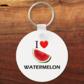Porte-clés I Love Watermelon (Recto)