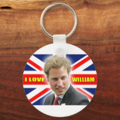 Porte-clés I Love William (Recto)
