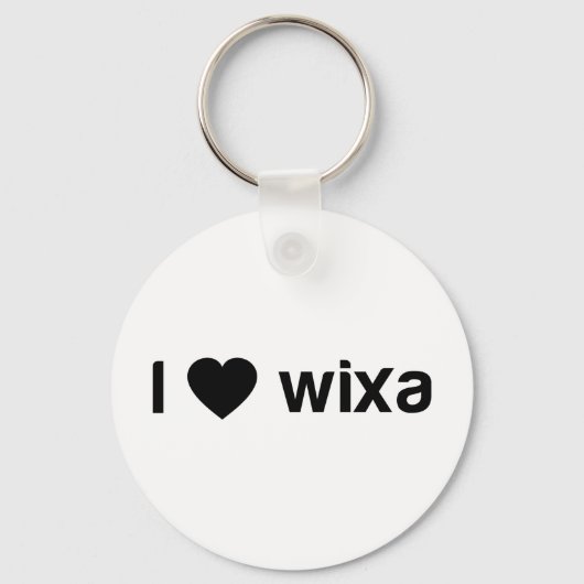 Porte-clés I Love Wixa (Recto)