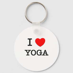 Porte-clés I Love Yoga