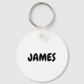 Porte-clés I Love you dad Elegant and Modern (Verso)