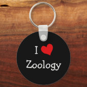 Porte-clés I Love Zoology (Recto)