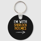 Porte-clés I’m With Sherlock Holmes Halloween Matching Couple (Recto)
