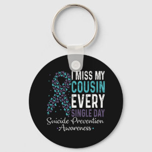 Porte-clés I Miss My Cousin Every Single Day Suicide Preventi