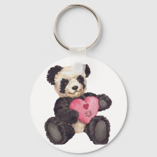 Porte-clés I panda du coeur U
