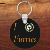 Porte-clés I Porte - clé de furies Paw (Recto)