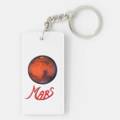 Porte-clés I porte - clé de Mars de coeur (Dos)